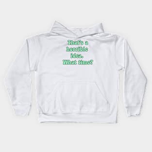 Horrible idea Kids Hoodie